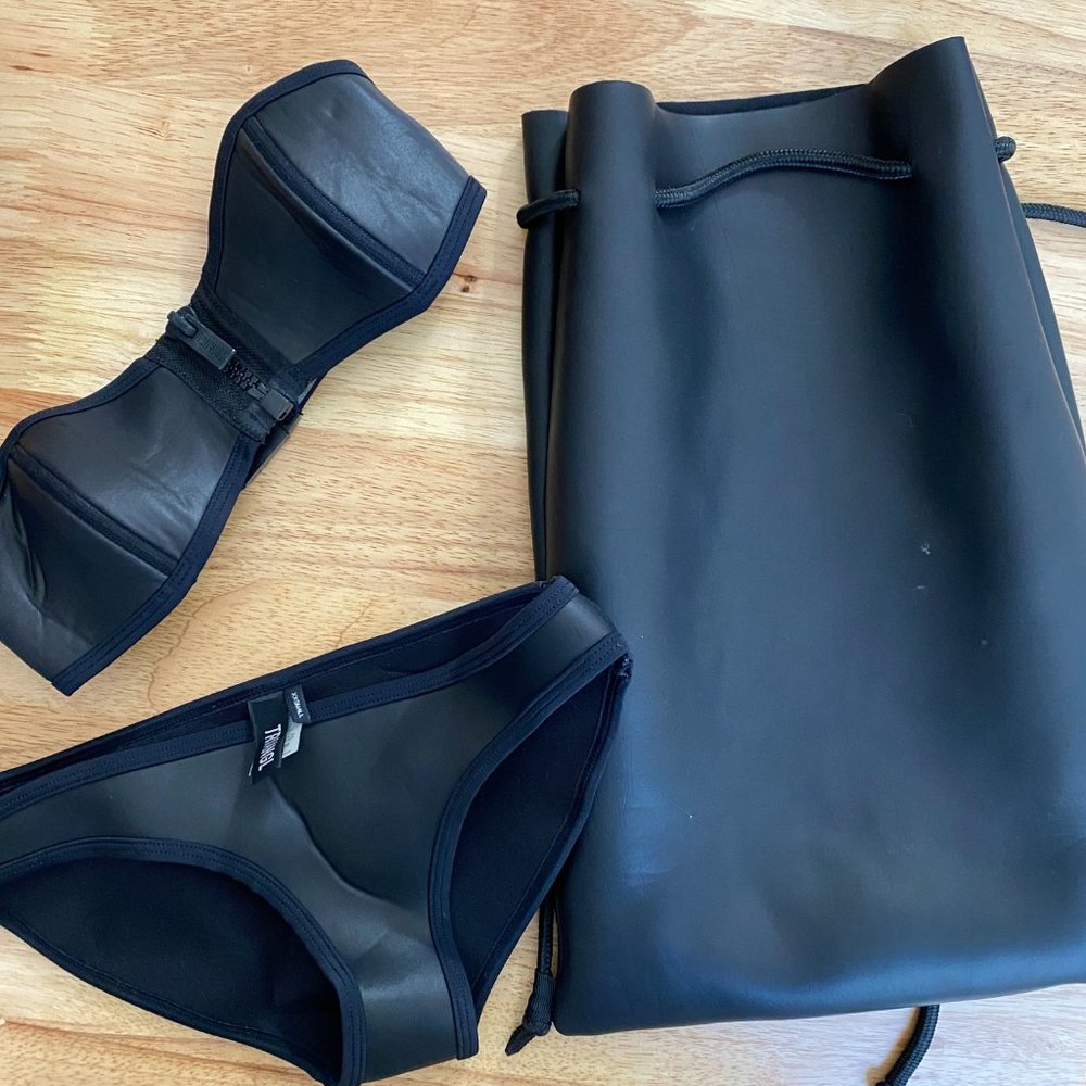 triangl swimwear Black Strapless Bikini Set - Picture 10 of 10